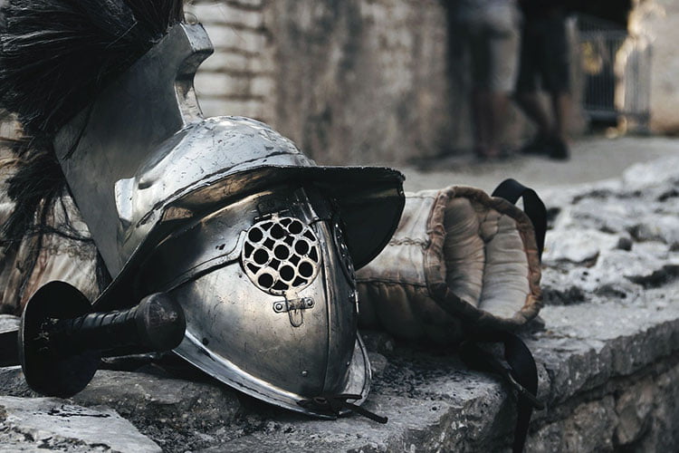 Los gladiadores del Coliseo romano